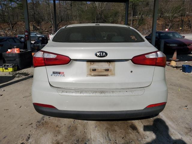 KNAFK4A63E5187871 - 2014 KIA FORTE LX CREAM photo 6