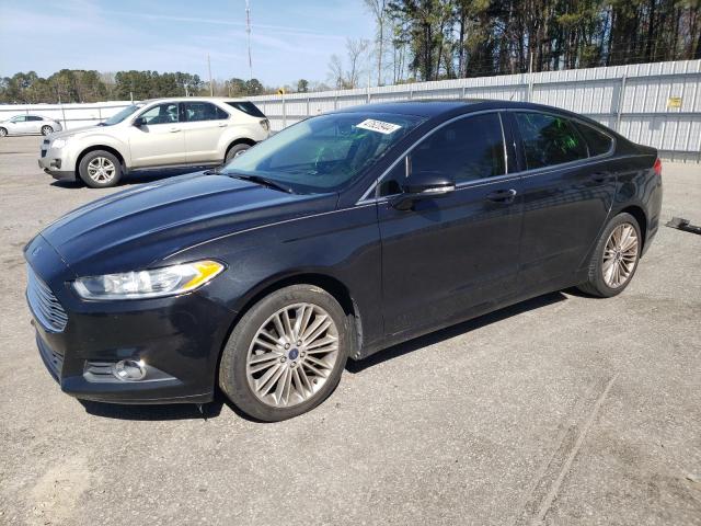 3FA6P0HD5ER296241 - 2014 FORD FUSION SE BLACK photo 1