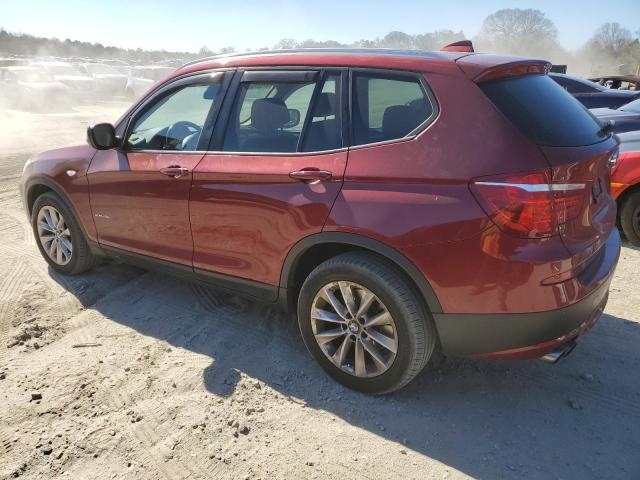 5UXWX9C5XE0D32778 - 2014 BMW X3 XDRIVE28I RED photo 2