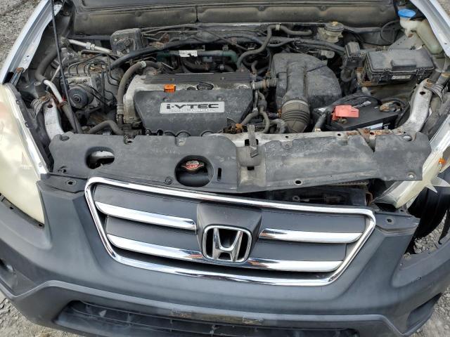 SHSRD78565U341926 - 2005 HONDA CR-V LX SILVER photo 12