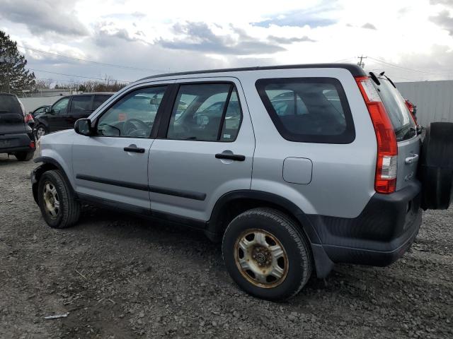 SHSRD78565U341926 - 2005 HONDA CR-V LX SILVER photo 2