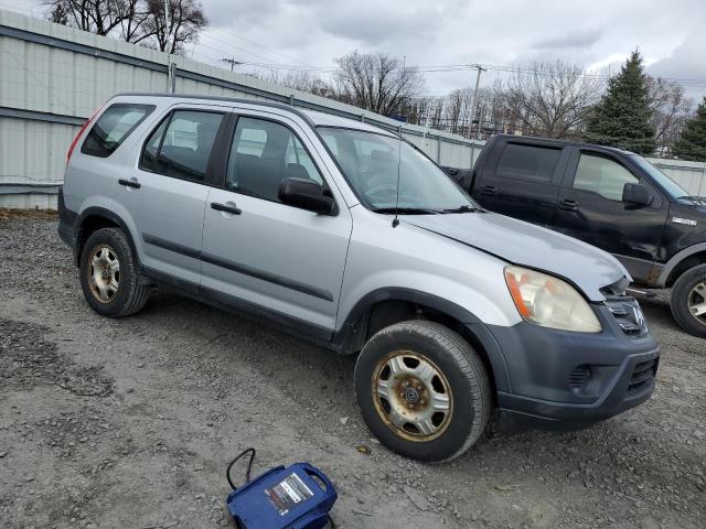 SHSRD78565U341926 - 2005 HONDA CR-V LX SILVER photo 4