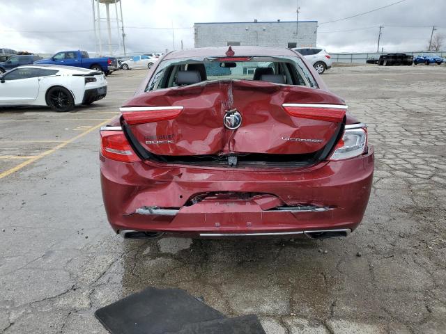 1G4ZP5SS4HU131639 - 2017 BUICK LACROSSE ESSENCE RED photo 6