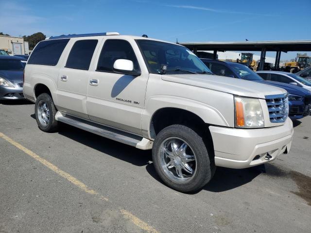 3GYFK66N65G227779 - 2005 CADILLAC ESCALADE ESV WHITE photo 4