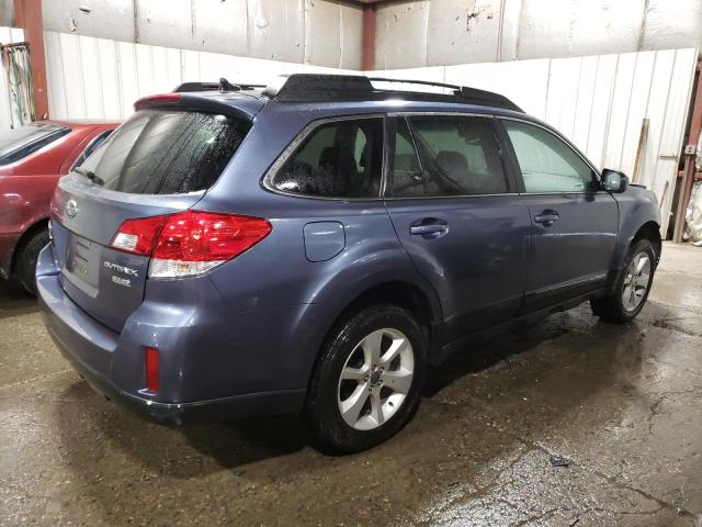 4S4BRBCC4E3277087 - 2014 SUBARU OUTBACK 2.5I PREMIUM BLUE photo 3