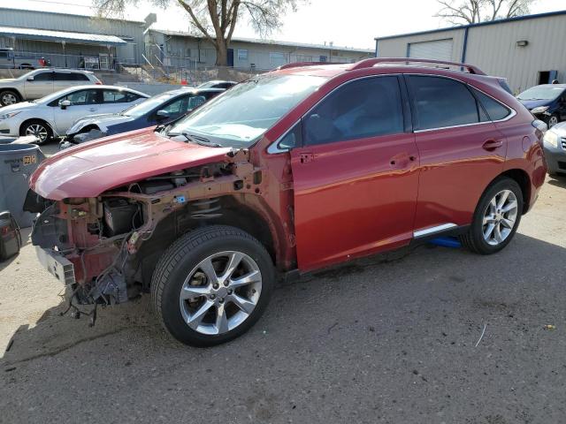 2T2ZK1BA4CC065436 - 2012 LEXUS RX 350 RED photo 1