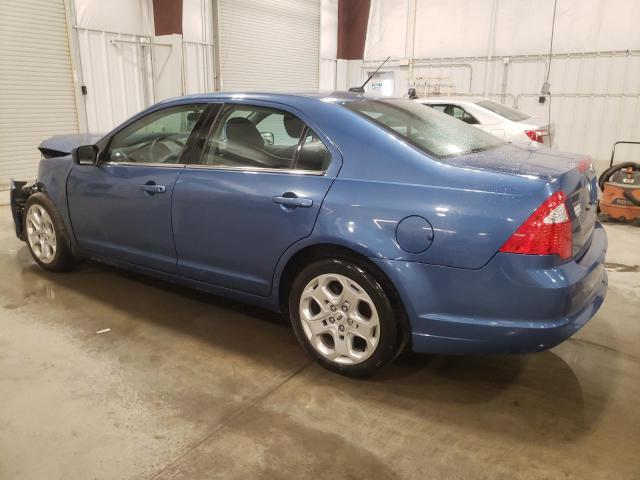 3FAHP0HA2AR350426 - 2010 FORD FUSION SE BLUE photo 2