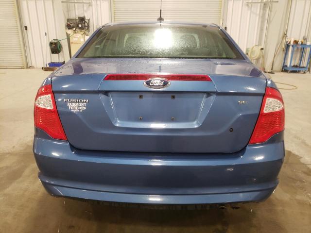 3FAHP0HA2AR350426 - 2010 FORD FUSION SE BLUE photo 6