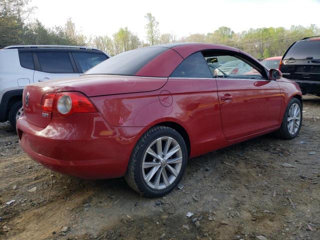 WVWBA71F87V012802 - 2007 VOLKSWAGEN EOS 2.0T RED photo 3