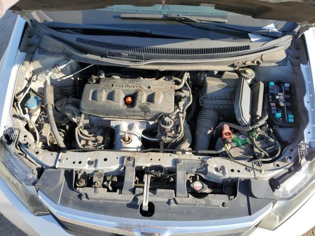 2HGFB2F52CH599312 - 2012 HONDA CIVIC LX SILVER photo 11