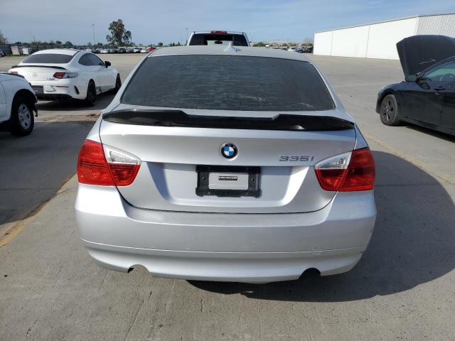 WBAVB73557VF53157 - 2007 BMW 335 I SILVER photo 6