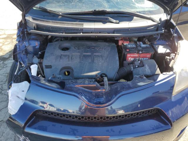 JTKKUPB42E1042637 - 2014 TOYOTA SCION XD BLUE photo 11