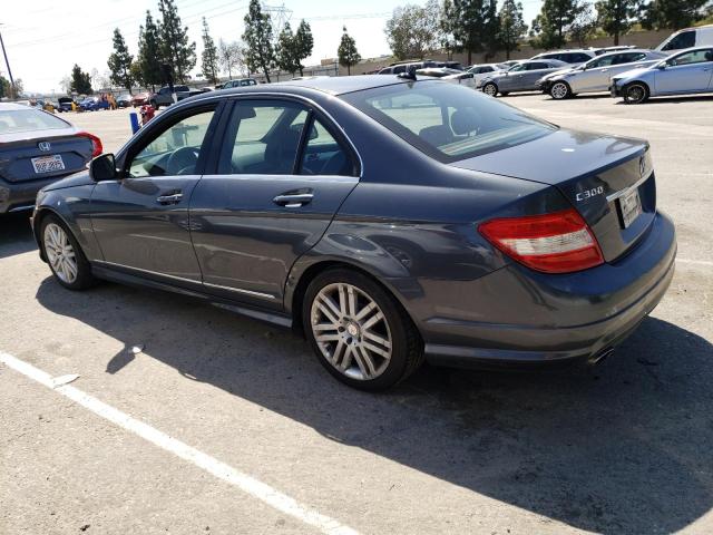 WDDGF54X78F078145 - 2008 MERCEDES-BENZ C 300 GRAY photo 2