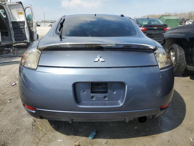 4A3AK24F28E002367 - 2008 MITSUBISHI ECLIPSE GS BLUE photo 6