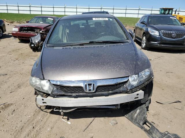 19XFA1F90AE029431 - 2010 HONDA CIVIC EXL GRAY photo 5