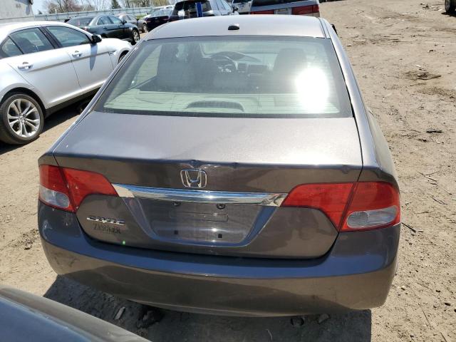 19XFA1F90AE029431 - 2010 HONDA CIVIC EXL GRAY photo 6