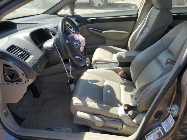 19XFA1F90AE029431 - 2010 HONDA CIVIC EXL GRAY photo 7