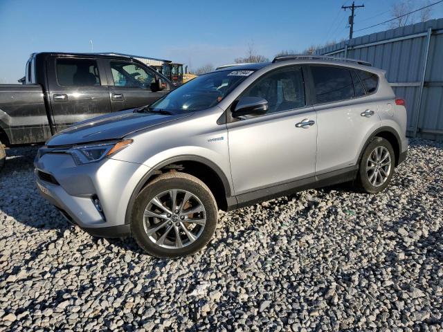 JTMDJREV3JD207533 - 2018 TOYOTA RAV4 HV LIMITED GRAY photo 1