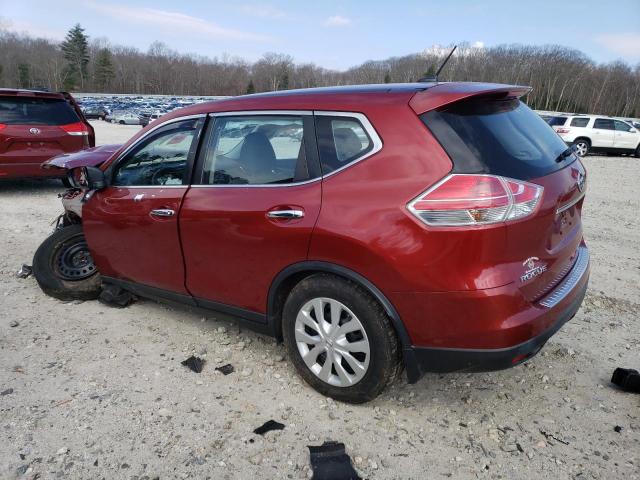 KNMAT2MV9FP580491 - 2015 NISSAN ROGUE S RED photo 2