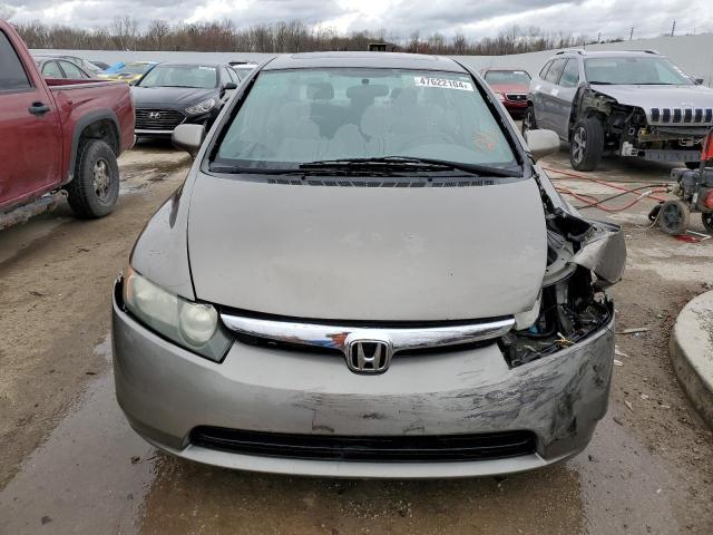 1HGFA16828L064000 - 2008 HONDA CIVIC SEDA EX GRAY photo 5