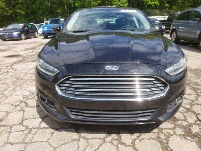 3FA6P0LU5ER117994 - 2014 FORD FUSION SE HYBRID BLACK photo 5