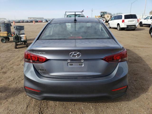 3KPC24A30JE033662 - 2018 HYUNDAI ACCENT SE GRAY photo 6