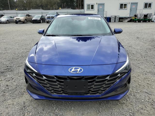 KMHLN4AJ2PU065458 - 2023 HYUNDAI ELANTRA LIMITED BLUE photo 5