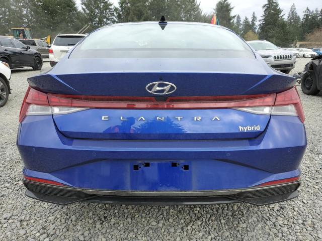 KMHLN4AJ2PU065458 - 2023 HYUNDAI ELANTRA LIMITED BLUE photo 6