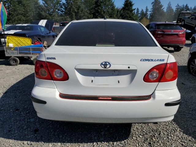 1NXBR32E68Z946418 - 2008 TOYOTA COROLLA CE WHITE photo 6