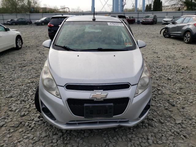 KL8CD6S91DC548800 - 2013 CHEVROLET SPARK 1LT SILVER photo 5