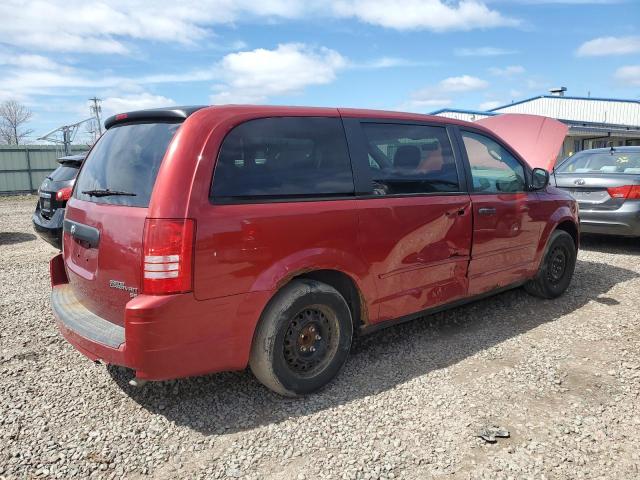 2A8HR44H78R748805 - 2008 CHRYSLER TOWN & COU LX RED photo 3