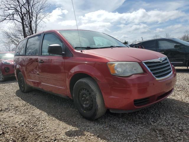 2A8HR44H78R748805 - 2008 CHRYSLER TOWN & COU LX RED photo 4