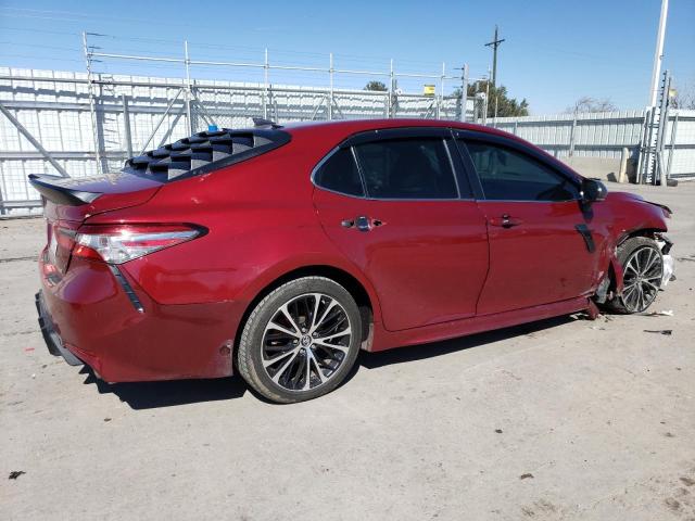 4T1B11HK7JU607178 - 2018 TOYOTA CAMRY L RED photo 3