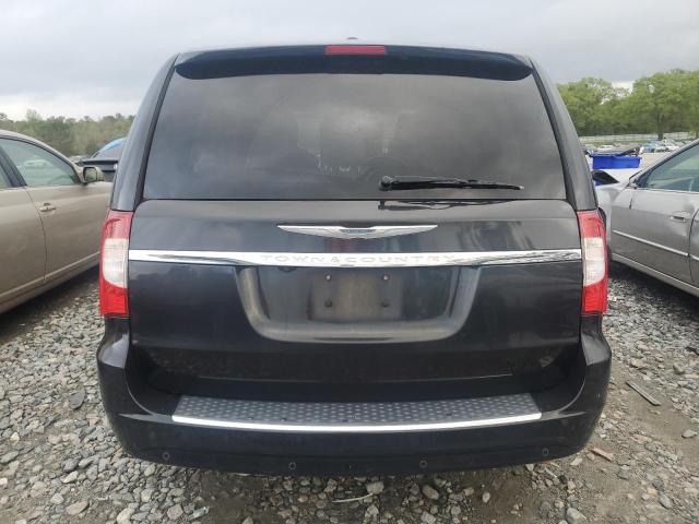 2C4RC1CG7GR208101 - 2016 CHRYSLER TOWN & COU TOURING L BLACK photo 6