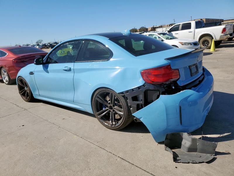 WBS1H9C58GV785978 - 2016 BMW M2 BLUE photo 2