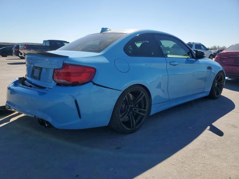 WBS1H9C58GV785978 - 2016 BMW M2 BLUE photo 3