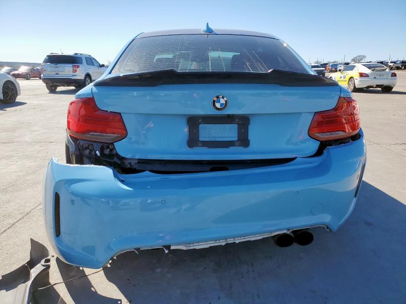 WBS1H9C58GV785978 - 2016 BMW M2 BLUE photo 6