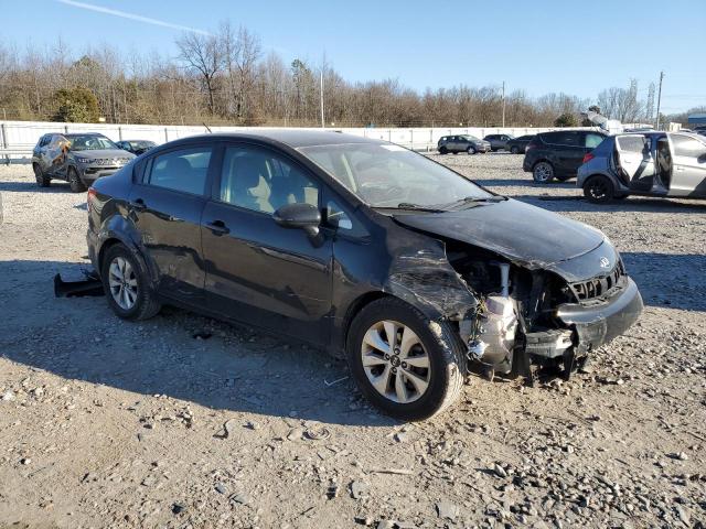 KNADN4A35G6593507 - 2016 KIA RIO EX BLACK photo 4