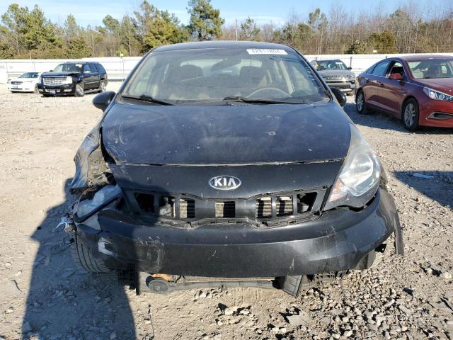 KNADN4A35G6593507 - 2016 KIA RIO EX BLACK photo 5