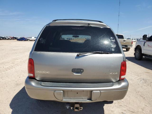 1B4HS28Z11F506895 - 2001 DODGE DURANGO SILVER photo 6