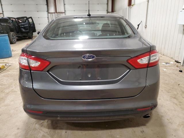 1FA6P0H78G5113124 - 2016 FORD FUSION SE GRAY photo 6