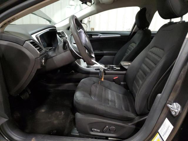 1FA6P0H78G5113124 - 2016 FORD FUSION SE GRAY photo 7