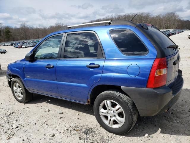 KNDJE723067152754 - 2006 KIA NEW SPORTA BLUE photo 2