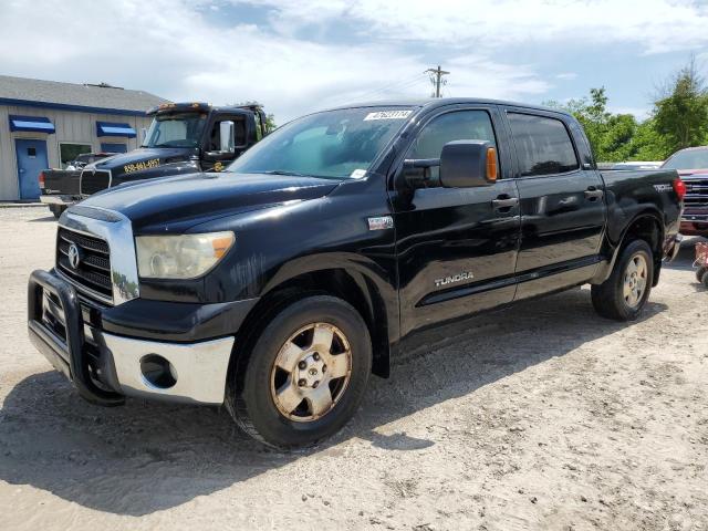 5TBEV54197S469952 - 2007 TOYOTA TUNDRA CREWMAX SR5 WHITE photo 1