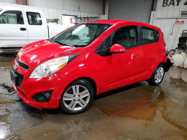 KL8CB6S97EC484687 - 2014 CHEVROLET SPARK LS RED photo 1