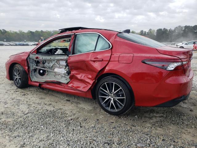 4T1F11AK2RU216639 - 2024 TOYOTA CAMRY XLE RED photo 2