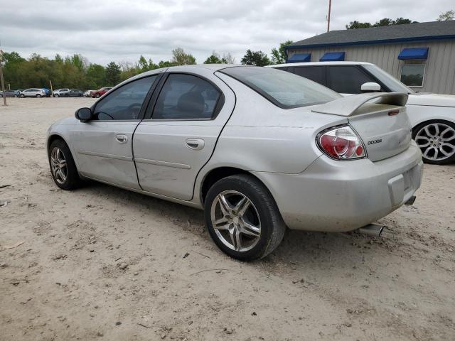 1B3ES56C15D225673 - 2005 DODGE NEON SXT SILVER photo 2