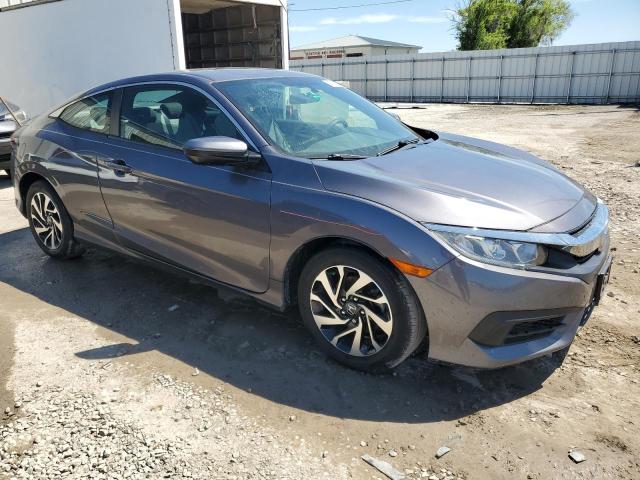 2HGFC4A50JH300459 - 2018 HONDA CIVIC LX GRAY photo 4