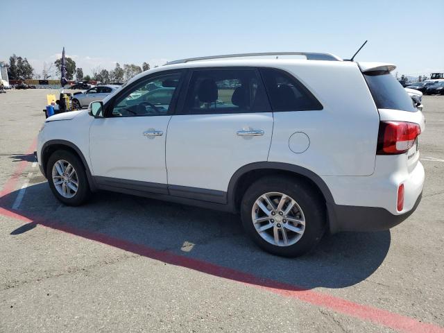 5XYKT4A64EG474786 - 2014 KIA SORENTO LX WHITE photo 2