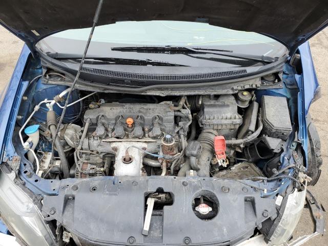 19XFB2F93DE277373 - 2013 HONDA CIVIC EXL ლურჯი ფოტო 11